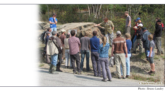 Sur le terrain, hiver 2009